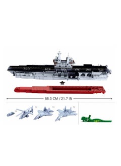 Sluban Sluban - Model Bricks Amphibious Aircraft Carrier 1/450 1088 Pieces - M38-B0699  - Image 4