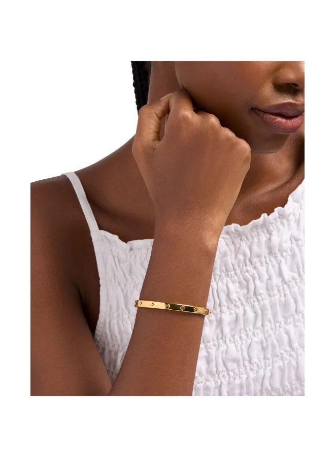 مايكل كورس مجوهرات معدنية بقاعدة مع زركونيا مكعب