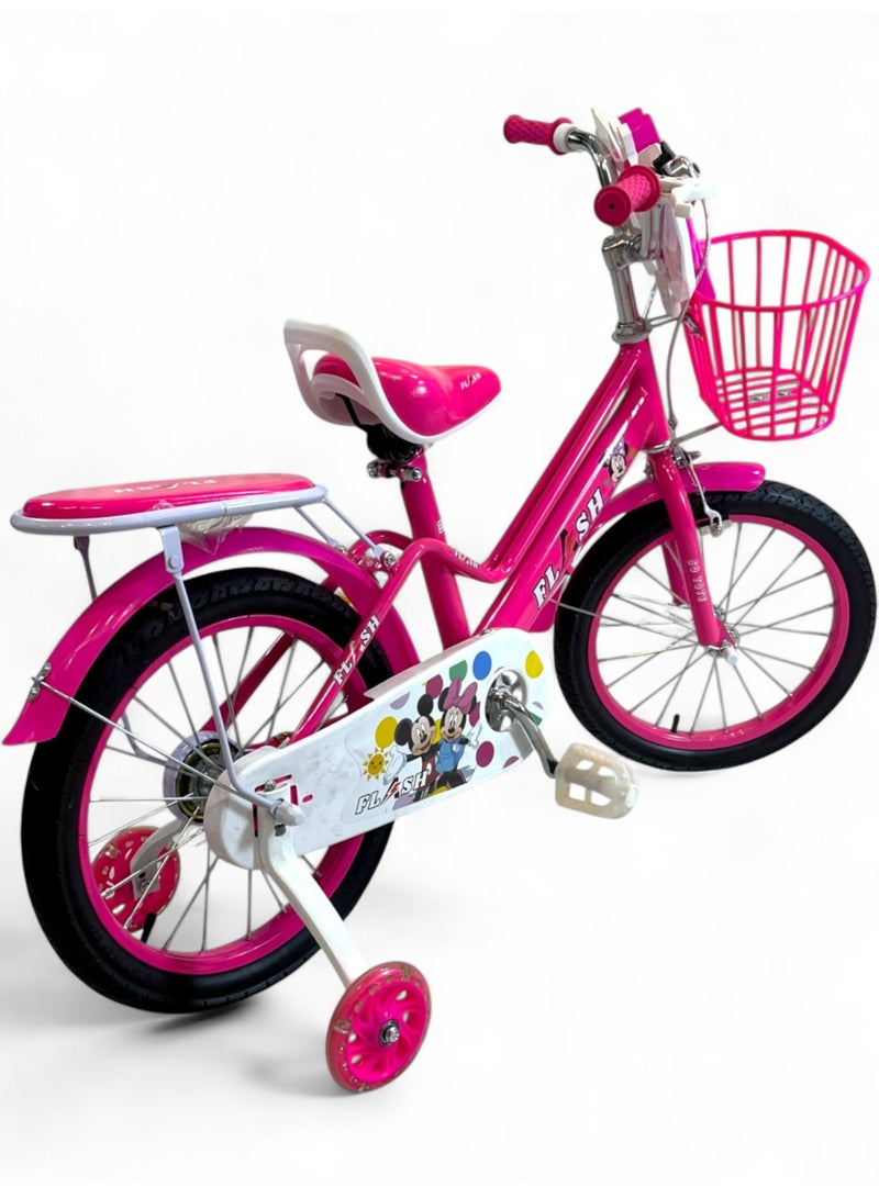 فلاش دراجة اطفال بناتي تصدر صوت 4 درجات ضوء LED من فلاش 4 ألوان ثلاث مقاسات - الوكيل الرسمية في مصر المنتج GTG TOYS - Image 2