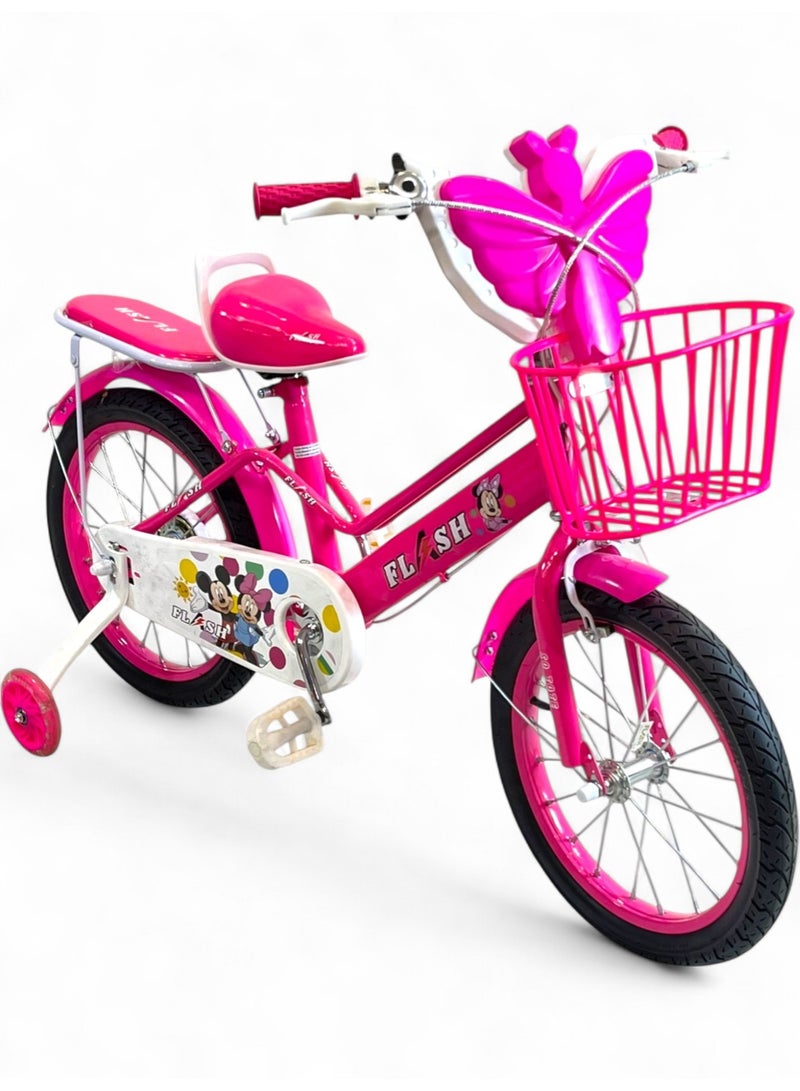 فلاش دراجة اطفال بناتي تصدر صوت 4 درجات ضوء LED من فلاش 4 ألوان ثلاث مقاسات - الوكيل الرسمية في مصر المنتج GTG TOYS - Image 1