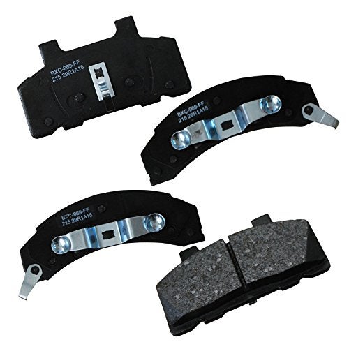 Bendix Premium SBC215 Front Brake Pads for Century,Electra,LeSabre,Commercial Chassis,DeVille,Fleetwood,Celebrity,Lumina APV,98,Cutlass,Ciera,Cruiser,Delta 88,Silhouette,6000,Bonneville,Trans Sport - Image 1