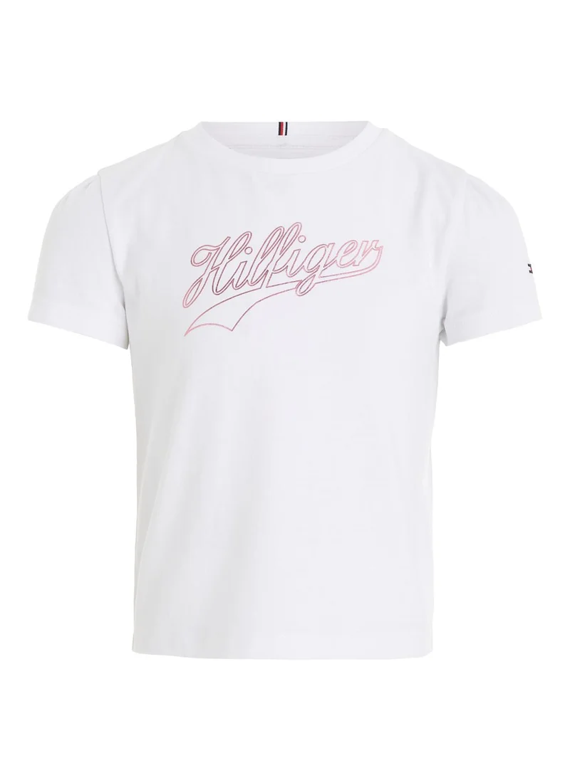 TOMMY HILFIGER Kids Hilfiger Script T-Shirt