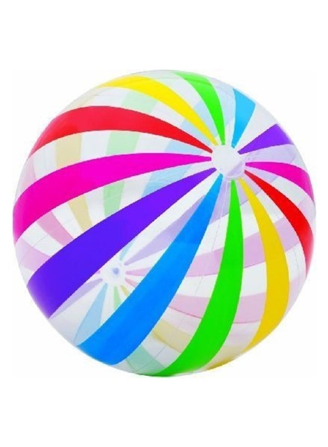 INTEX High-Quality Inflatable Jumbo Beach Ball Multicolour 107 cm 59065 - Image 2
