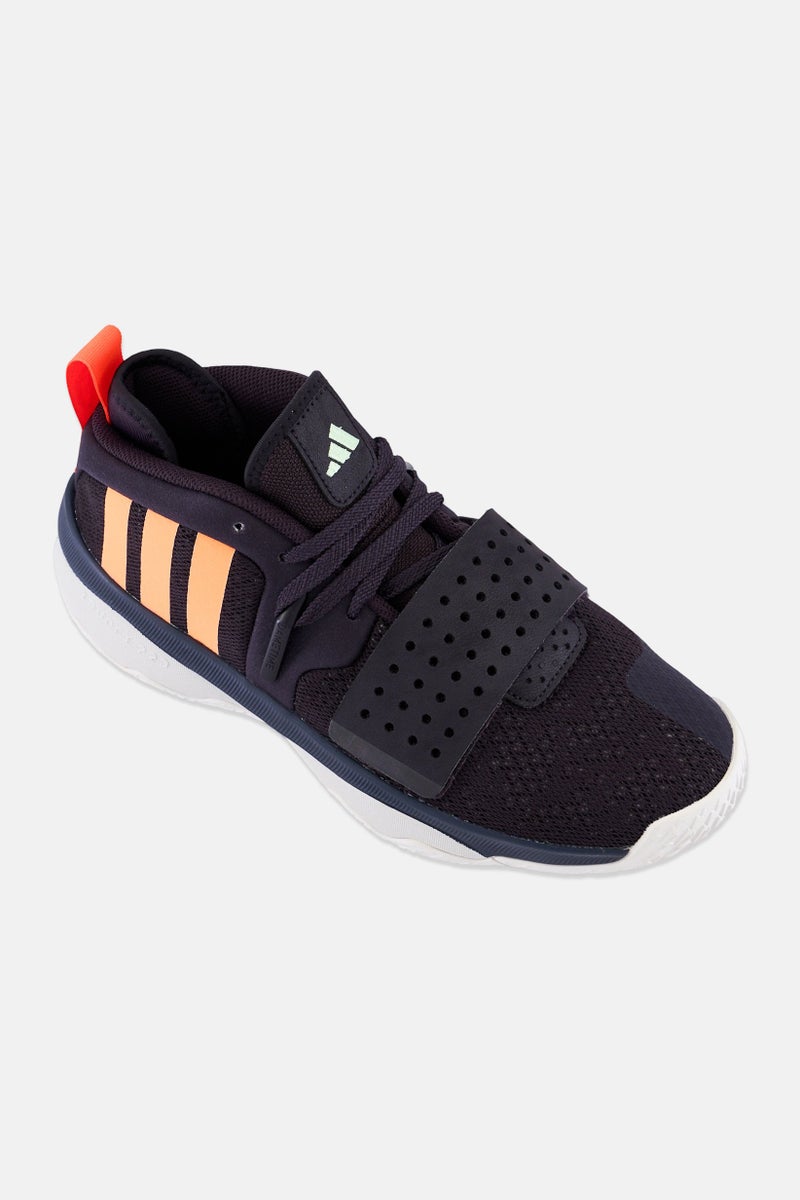 Adidas Men Dame 8 Extply Lace Up Basket Ball Shoes, Deep Navy - Image 1