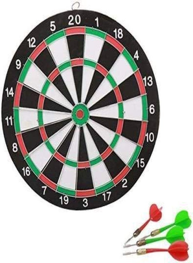 FITNACE Premium Solid Wood Dartboard with Steel Tip Darts - Professional Quality for Home or Pub Play (12 INCH) - Image 1