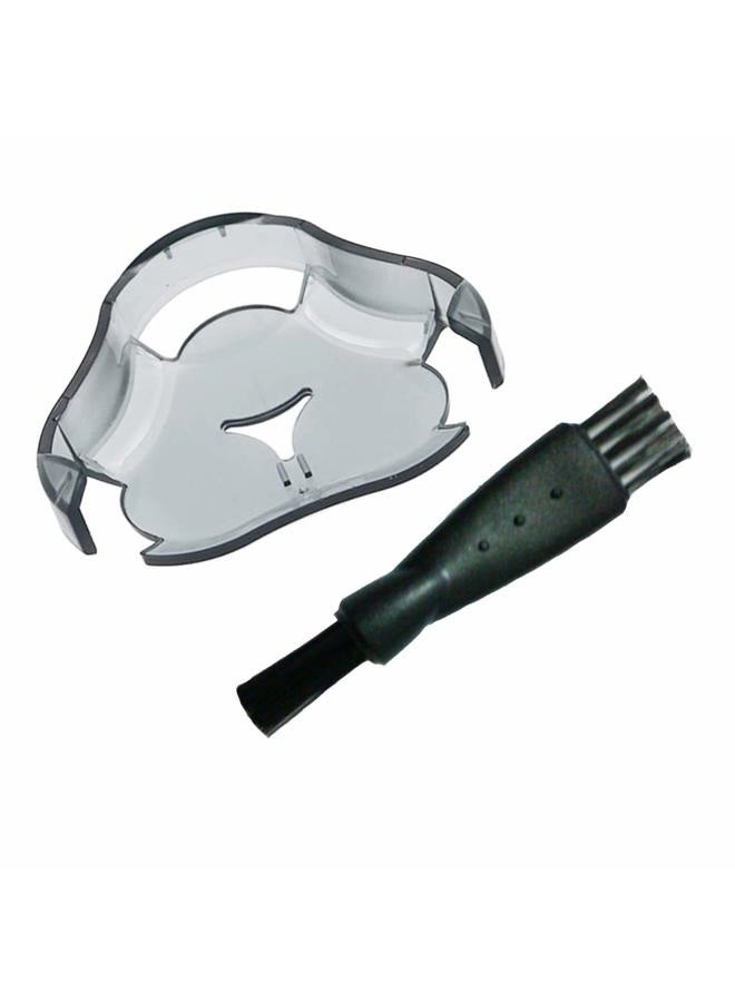 VWONST Shaver Head Protection Cap Guard and Cleaning Brush for Philips Norelco Electric Razor RQ1200 RQ1100 RQ10 Series RQ1050 RQ1060 RQ1075 RQ1085 RQ1090 RQ1150 RQ1250 TQ1260 - Image 1