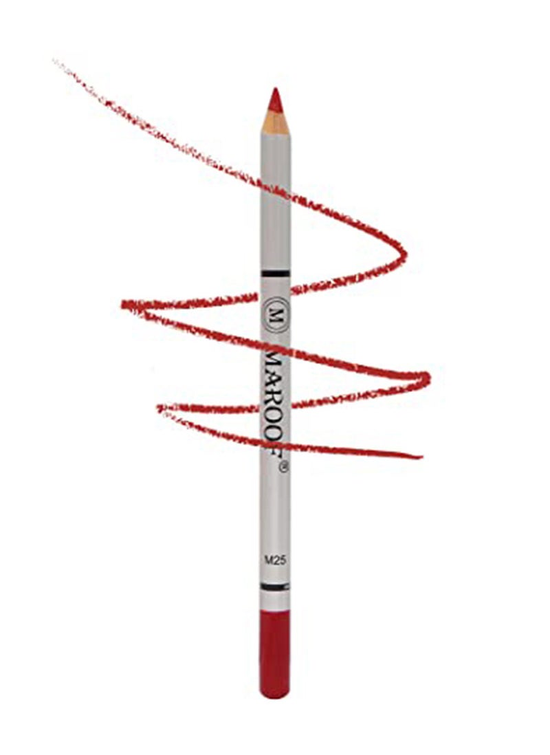 MAROOF Eye and Lip Liner Soft Pencils Combo Multicolour Pack of 6 - Image 5