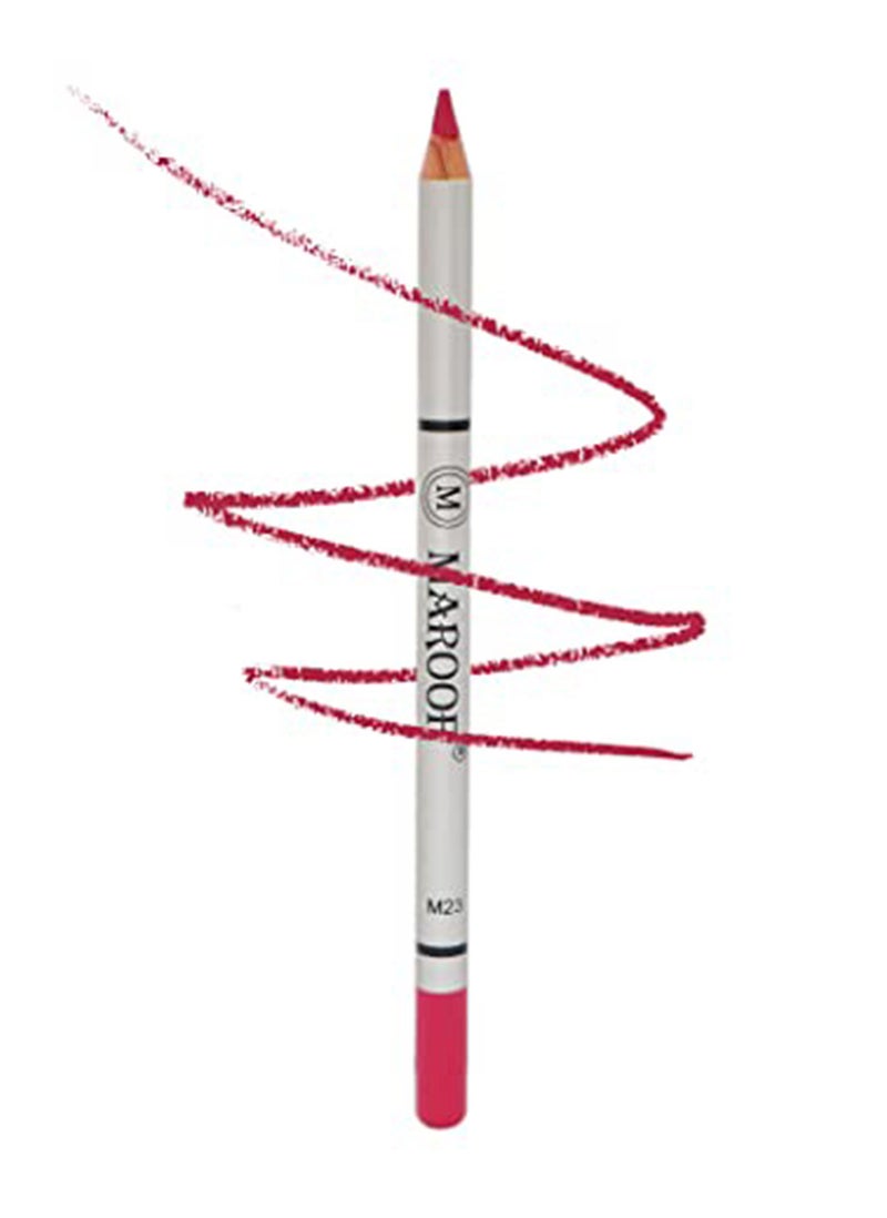 MAROOF Eye and Lip Liner Soft Pencils Combo Multicolour Pack of 6 - Image 3