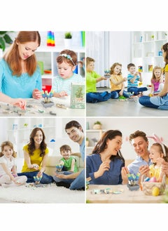 Y&D Kids Flower Garden Building Set 83 Pcs Succulent Bonsai Toys Kit STEM Toy Plant Room Decor Botanical Collection Bouquet Blocks Gift for Girls Women Adult Friends  - Image 4