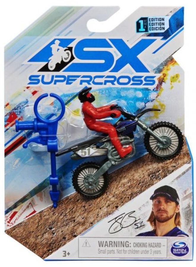 SPIN MASTER SX Supercross 1:24 Die Cast Motorcycle - Assorted - Image 2