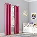Sun Zero Riley Kids Bedroom Blackout Grommet Curtain Panel, 40" x 84", Pink - Image 2