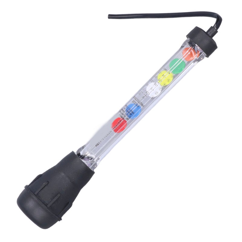 Car Coolant Tester: High Accuracy Fast Detection Tool - Large Floating Discs Clear Glass Pipe for Automotive Maintenance - Image 1