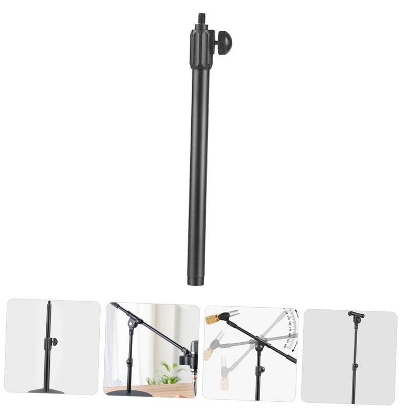 Telescopic Boom Mic Pole Arm Portable Metal Microphone Stand With Screw Adapter - Image 3