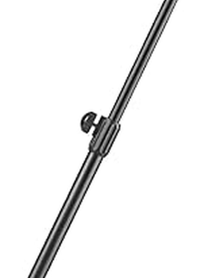 Telescopic Boom Mic Pole Arm Portable Metal Microphone Stand With Screw Adapter - Image 1
