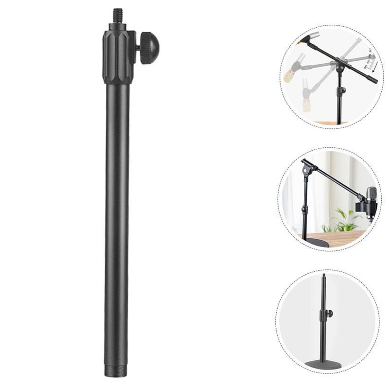 Telescopic Boom Mic Pole Arm Portable Metal Microphone Stand With Screw Adapter - Image 5