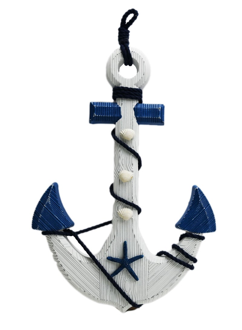 Nautical Anchor Decoration/ Wall Hanging Decoration/Marine Style Decoration For Home & Office/ Decorative Items For Home & Office/Living Room Decoration Items