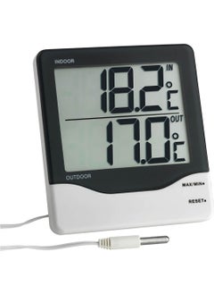 TFA 30.1011 Wired Indoor and Outdoor Temperature Meter 