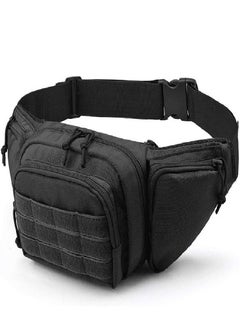 Men Waist Bag Pack Purse Casual Large Phone Belt Bag Pouch Women's Tactical Canvas Travel Phone Bag Fanny Banana Bag Hip 3 Pockets