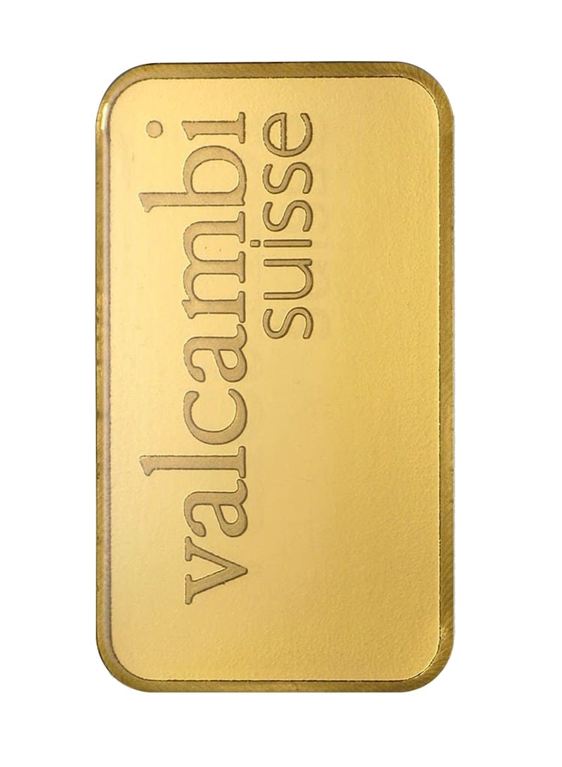فالكامبي سبيكة ذهب Valcambi Suisse 1 جرام 24 قيراط - 1 جرام سبيكة ذهب 24 قيراط 999.9 نقاء - Image 3