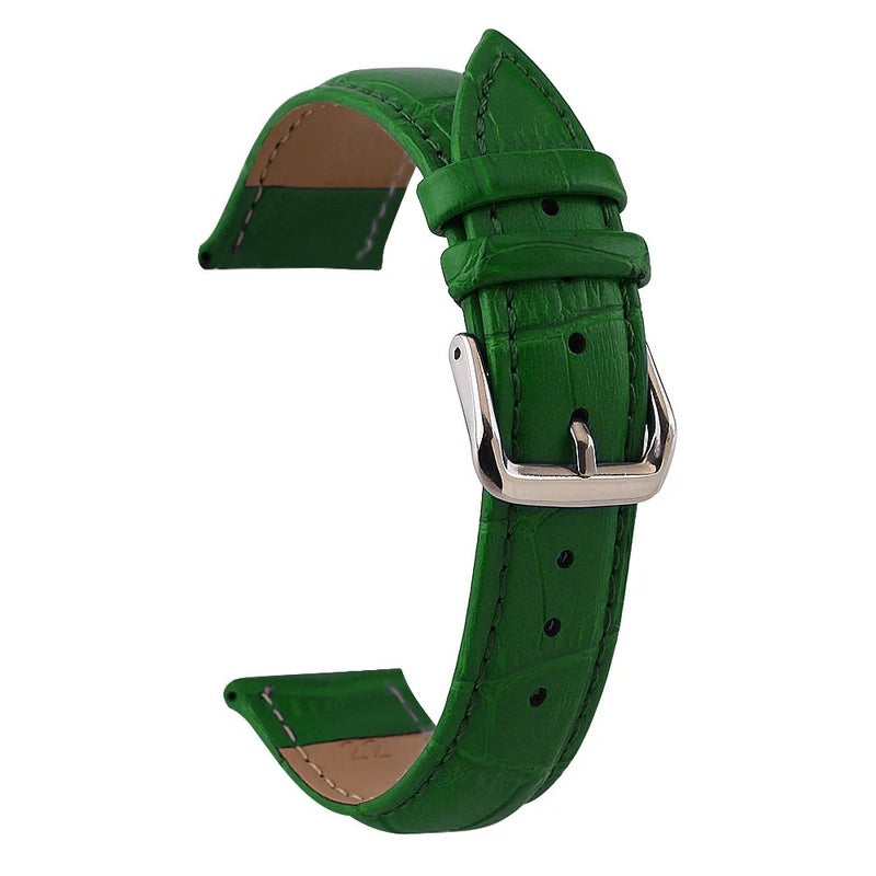 Bluejw High Quality 21mm Leather Watch Strap – Premium Replacement Strap for Smart Watches, Durable & Comfortable Wrist Band - Image 1