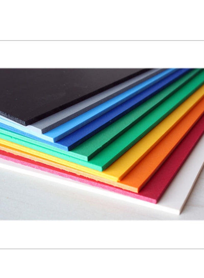 Generic 5-Pieces Double Sided Coloured Foam Board Multicolor  - Image 2