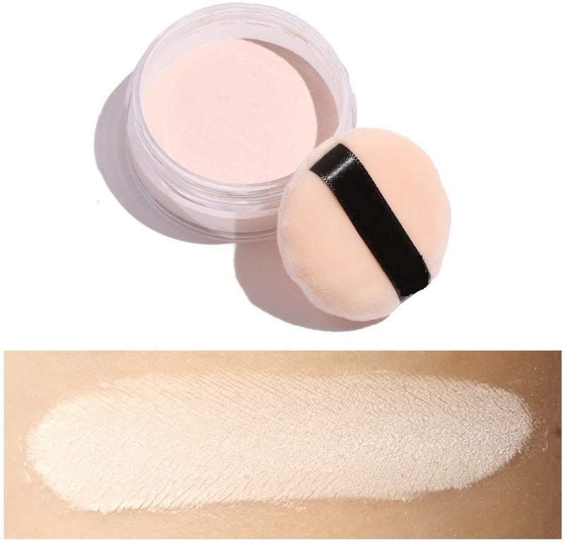 LIGHT WEIGHT CRYSTAL MIERAL MATTE FINISH LOOSE POWDER WITH PUFF - Image 2