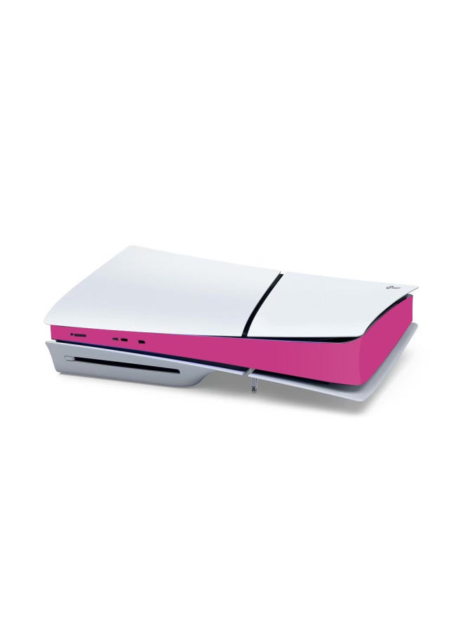 PS5 Slim Host Middle Sticker PS5 Slim Anti-scratch Digital Optical Drive Version Universal Host Middle Sticker-Color:Slim Middle Sticker-Star Powder - Image 1