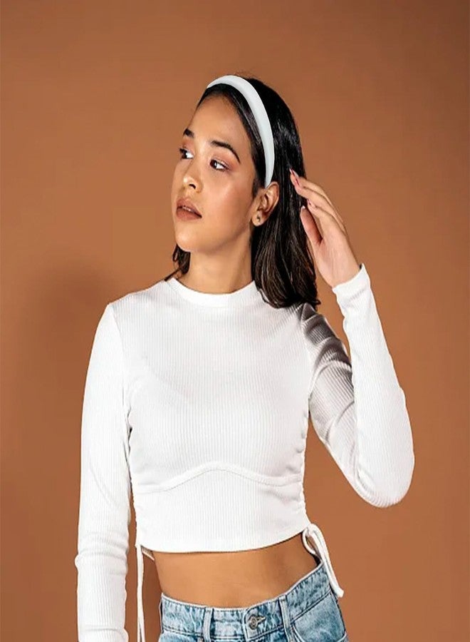 EPARTY ٨ قطع من عصابات الرأس الناعمة للنساء، عصابات شعر إسفنجية مريحة ومنتفخة، عصابات رأس سميكة لطيفة وجميلة بتصميم كلاسيكي، إكسسوارات شعر عصرية - Image 2