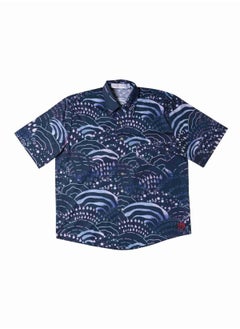 Short Sleeve Shirt Navy Blue