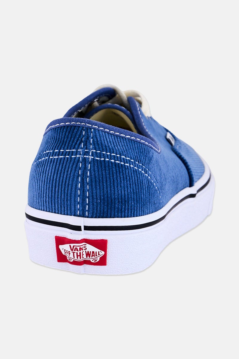 VANS Men Authentic Lace Up Skateboarding Shoes, Slate Blue - Image 2