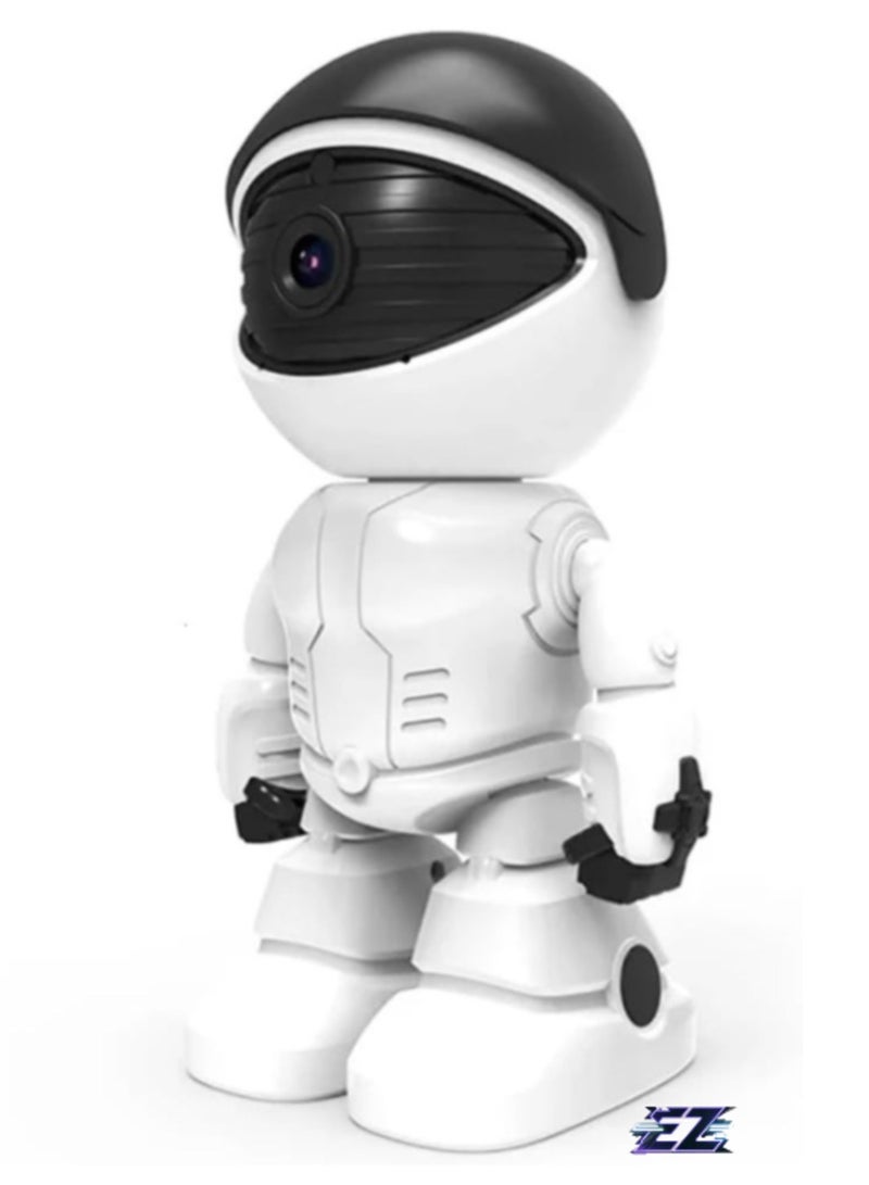 ELTRAZONE 1080P Robot IP Camera with 360° Wireless Security – 2MP Smart Home CCTV for Pet & Baby Monitoring  - Image 1