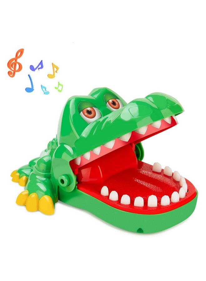 iShyan Crocodile Teeth Toys Game For Kids, Crocodile Biting Finger Dentist Games With Sounds Funny Alligator Teeth Game - Image 1
