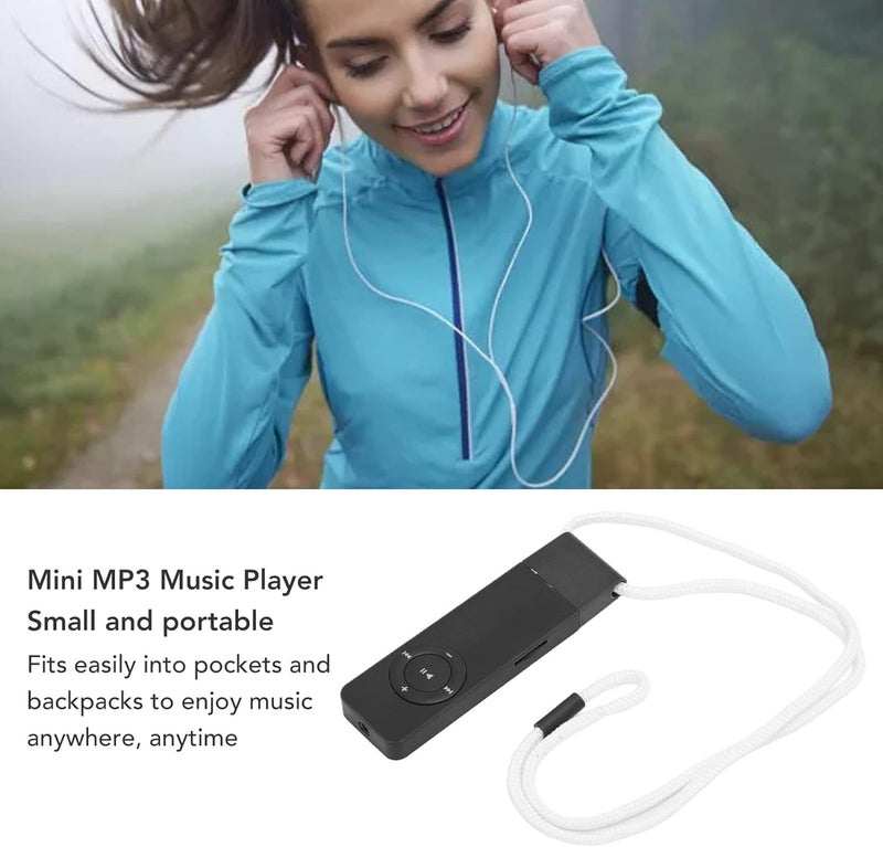 كلاراكو مشغل mp3 بزر كبير، مشغل mp3 سعة 64 جيجابايت، مشغلات mp3، مشغلات mp3 USB، مشغلات mp3 مزودة بتقنية البلوتوث، مشغلات mp3 مزودة بخدمة Spotify، مشغل mp3 أساسي غير رقمي، صوت محمول و(أسود) - Image 5