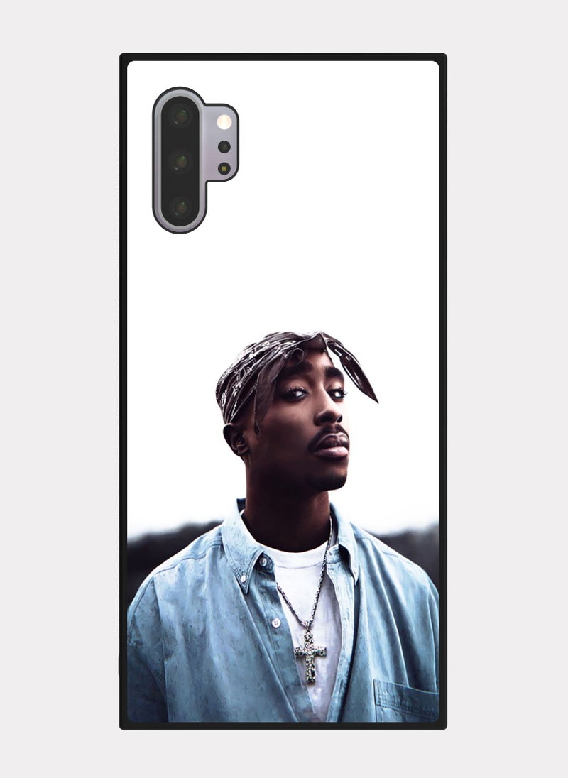 بكسلات كفر سامسونج جالكسي نوت 10 بلس توباك ابيض - Image 1