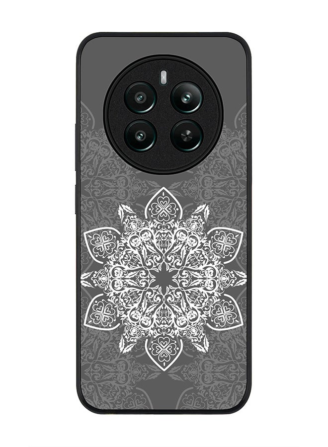 Stylizedd Rugged Black edge case for Realme 12 Plus 5G / Realme 12 4G, Slim fit Soft Case Flexible Anti Drop TPU Gel Thin Cover -  Arab Odessey - Image 1