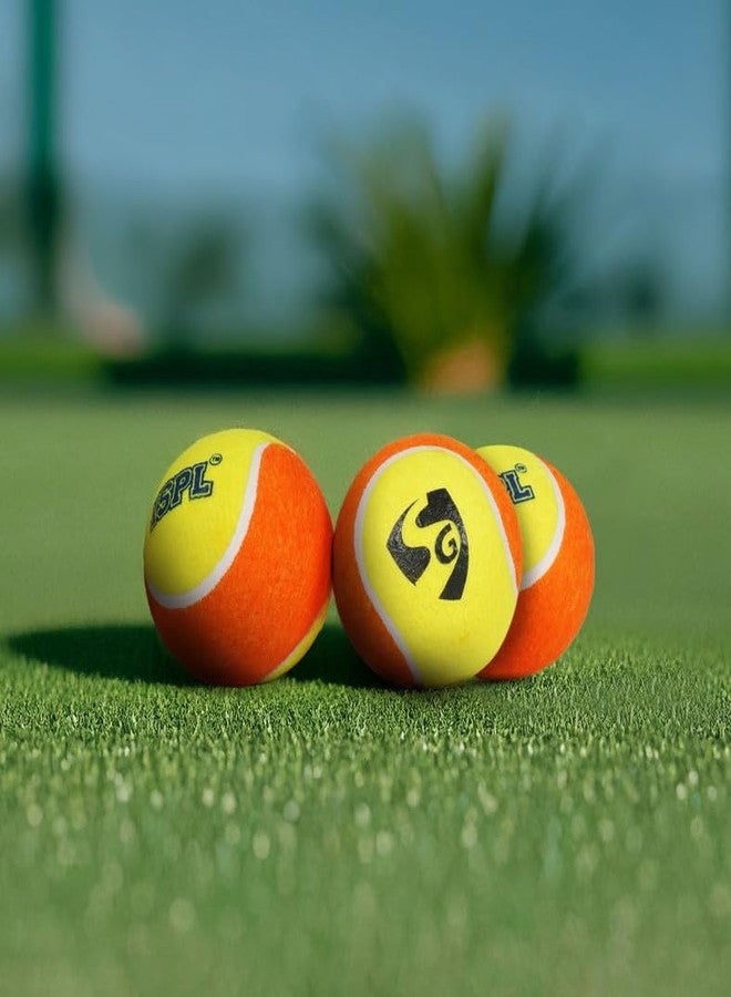 إس جي كرة تنس SG ISPL - كرة تنس رسمية عالية الأداء للعب التنافسي، متينة وذات ارتداد ثابت - Image 1