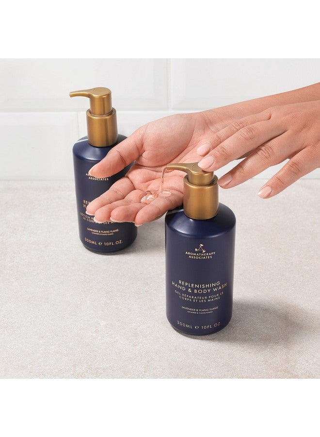 أروما ثيرابي أسوسياتس موزع صابون اليد السائل المرطب المنعش للعناية بالبشرة وغسول الجسم مع مضخة يدوية 10 فلوريدا فلوريدا. أوز. - Image 4