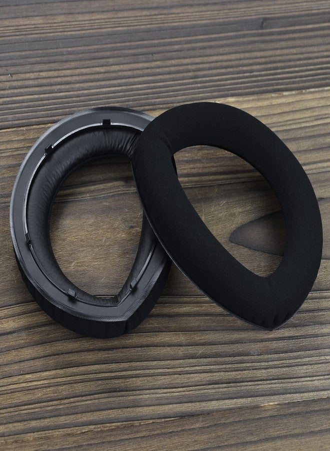 defean وسادات أذن HD700 - وسادات أذن بديلة من ديفين كؤوس رغوة مريحة متوافقة مع سماعات سنايزر HD700 HD 700 (وسادات أذن سوداء) - Image 5