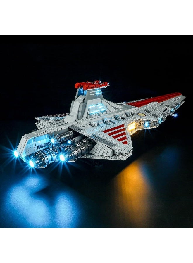 BRIKSMAX BRIKSMAX Led Lighting Kit for LEGO-75367 Venator-Class Republic Attack Cruiser - Compatible with Lego Star Wars Building Set- Not Include Lego Set  - Image 4