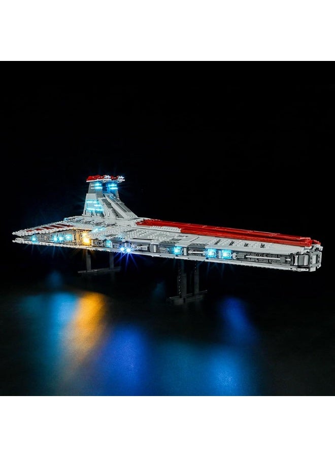 BRIKSMAX BRIKSMAX Led Lighting Kit for LEGO-75367 Venator-Class Republic Attack Cruiser - Compatible with Lego Star Wars Building Set- Not Include Lego Set  - Image 1