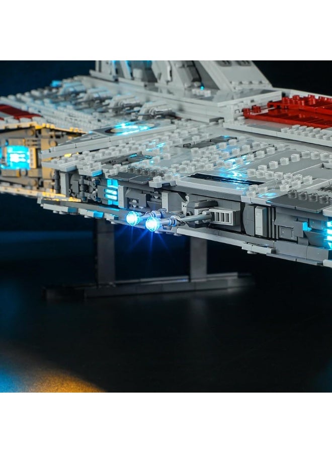 BRIKSMAX BRIKSMAX Led Lighting Kit for LEGO-75367 Venator-Class Republic Attack Cruiser - Compatible with Lego Star Wars Building Set- Not Include Lego Set  - Image 5