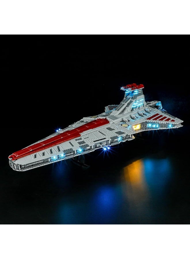 BRIKSMAX BRIKSMAX Led Lighting Kit for LEGO-75367 Venator-Class Republic Attack Cruiser - Compatible with Lego Star Wars Building Set- Not Include Lego Set  - Image 2