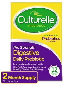 Culturelle Pro Strength Digestive Daily Probiotic - 60 Capsules  - Image 1