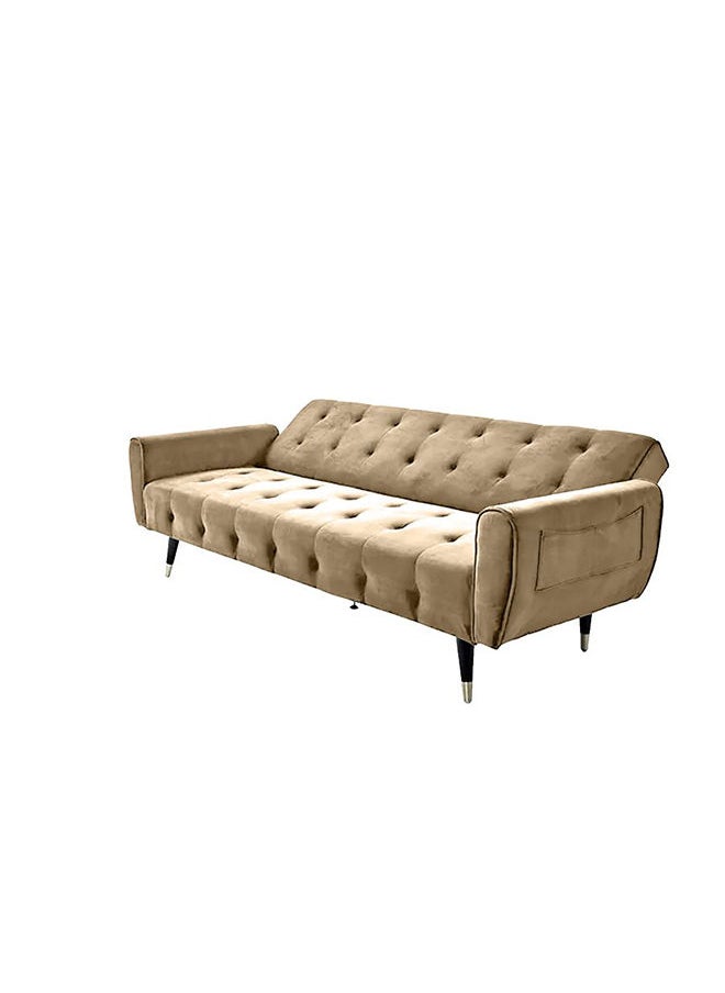 In-House - Montella | 3-Seater Sofabed 2 In 1 Upholstered In Linen 36x179x106 cm- Beige - Image 1