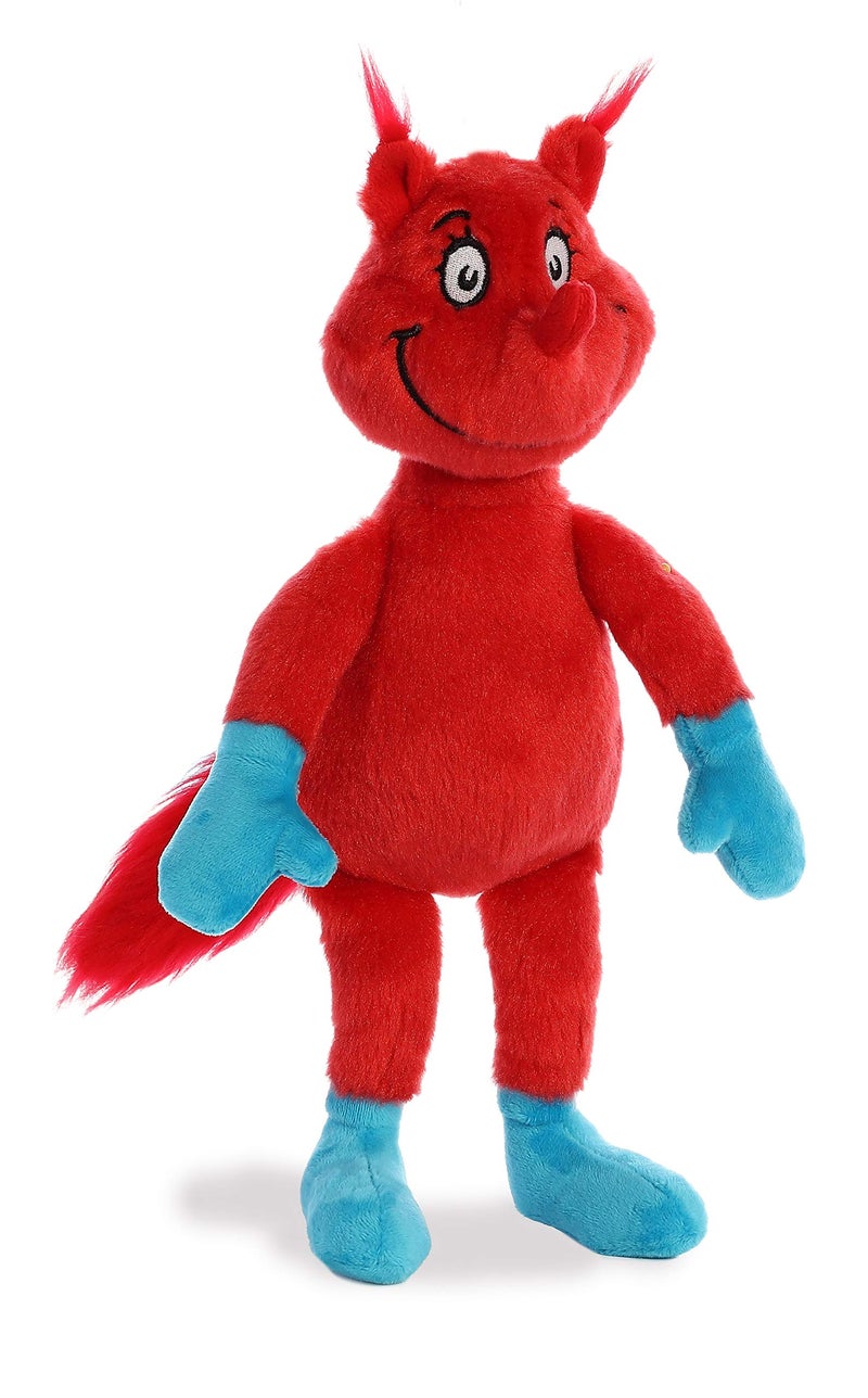 AuroraÂ® Whimsical Dr. Seussâ„¢ Fox in Socks Stuffed Animal - Officially Licensed Plush for Imaginative Play - Perfect for Kids and Adults - Red 12 Inches - Image 4