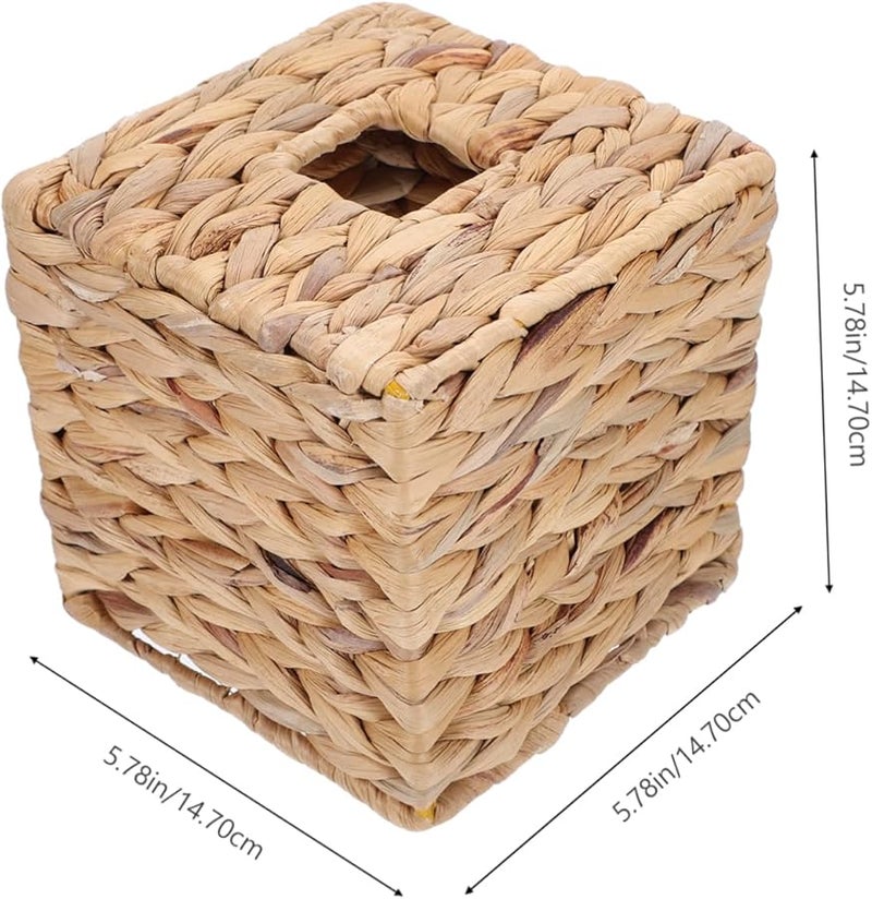 حامل علبة المناديل الزخرفي القديم القابل لإعادة التعبئة موزع المناديل للسيارة المكتب المنزل - Image 2