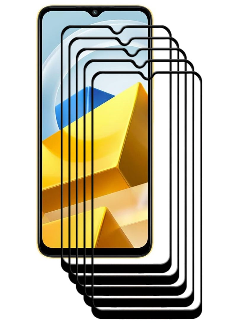 أكاليكس 5 قطع، حماية شاشة،  لهاتف شاومي بوكو M5  ، جودة ممتازة. - Image 1