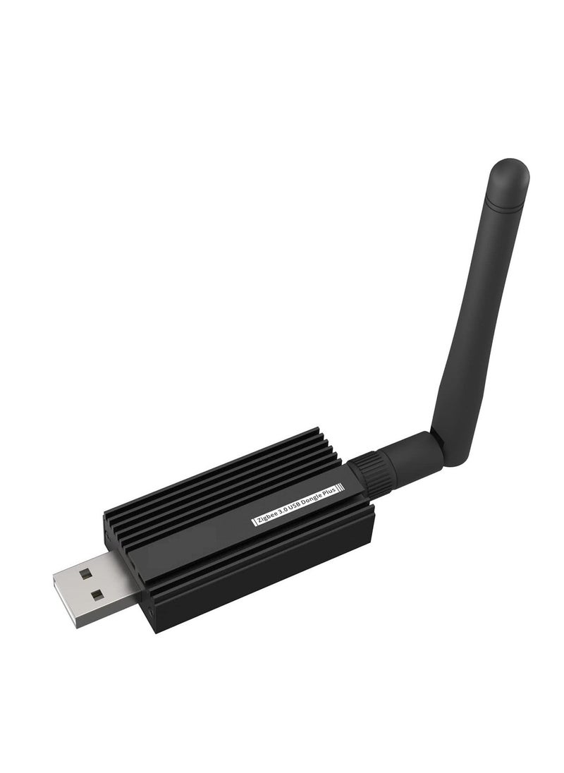 Generic Zigbee 3.0 USB Dongle Plus-E Gateway, Universal Zigbee USB Gateway with Antenna for Home Assistant, Open HAB, Zigbee 2MQTT etc, Wireless Zigbee 3.0 USB Adapter, ZBDongle-E, EFR32MG2  - Image 1