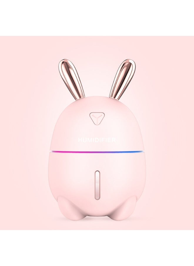 Generic Mengtu humidifier, portable USB mini humidifier and essential oil diffuser - capacity 300ml, dual fog mode, quiet operation, LED night light, compact air freshener suitable for cars, bedrooms, offices and travel, ideal gift for skin moisturizing and emotional enhancement  - Image 1