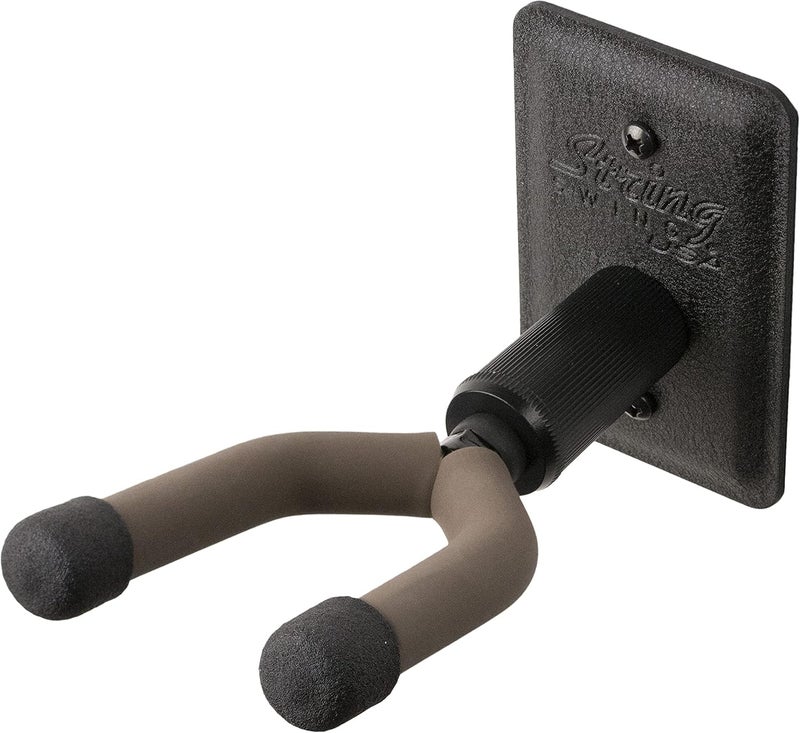 String Swing BCC11B Metal Home & Studio Wall Mount Banjo Hanger - Black - Image 1